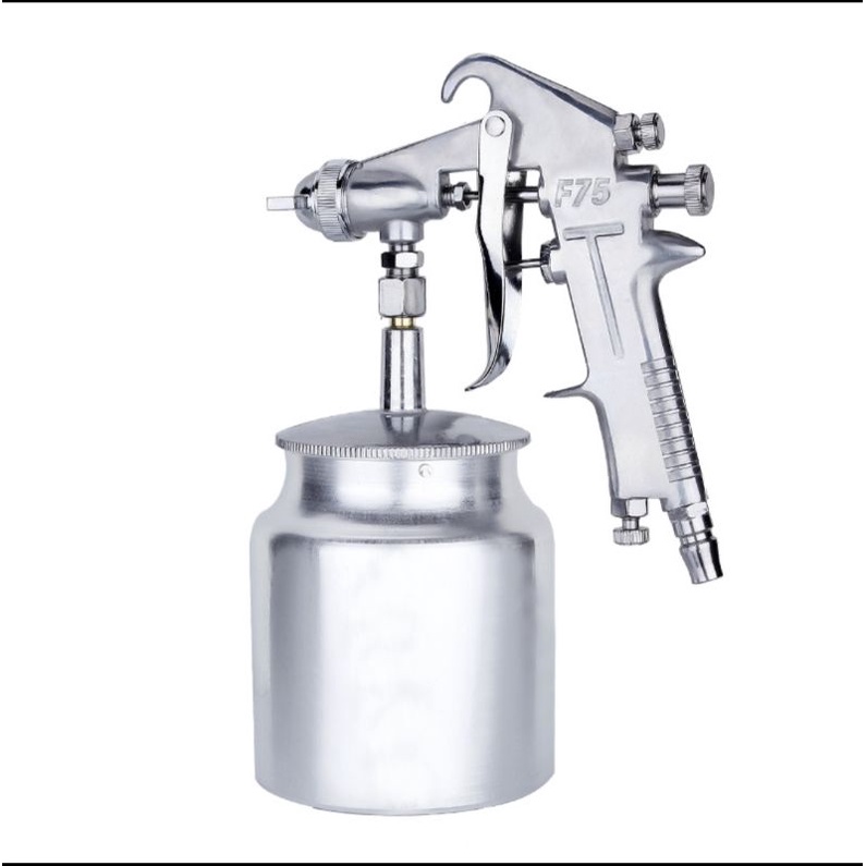 Súng phun sơn phun keo F75 chuyên dụng 750 ml thép không rỉ
