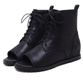 Giày boots hở mũi  siêu chất và siêu đẹp