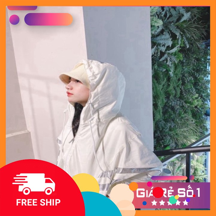 𝗡𝗘𝗪 𝗔𝗥𝗥𝗜𝗩𝗔𝗟 Áo Khoác Dù Phản Quang Hot Hit( Ảnh Chụp Thật)