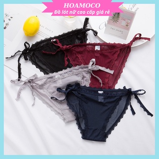 Quần Lót Nữ Ren Sexy Khuyến Rũ Dây Buộc Sườn Xuyên Thấu Gợi Cảm - R16 