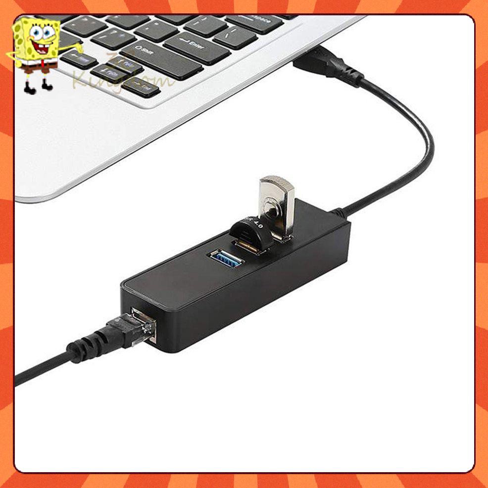 1 Bộ Dây Cáp Usb 3.0 To Gigabit Ethernet RJ45 LAN (10 / 100 / 1000) Mbps Thẻ Mạng Ethernet Bằng Nhựa Cho PC RJ45 LAN (10 / 100 / 1000) Mbps | BigBuy360 - bigbuy360.vn