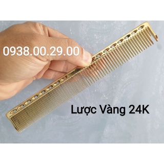 Lược Nhôm Cắt Tóc Nam Nữ, Lược Nhôm Nguyên Khối Cao Cấp Cho Thợ.(Ảnh thật)