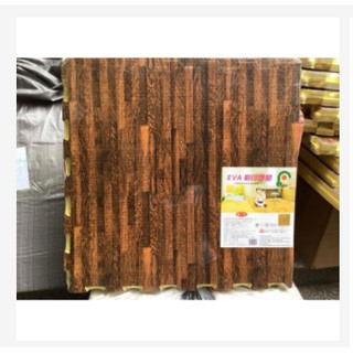 BỘ 4 miếng thảm xốp vân gỗ cực đẹp