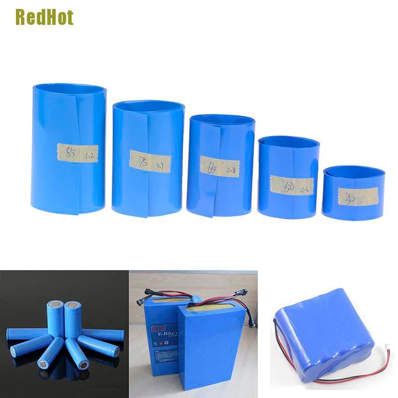 Ống co nhiệt bọc pin li-on 18650 bằng nhựa PVC bền