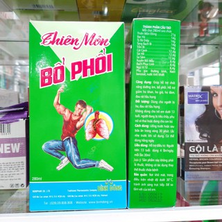 Thiên môn bổ phổi