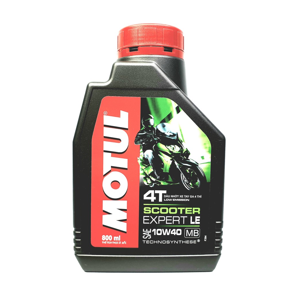 Dầu Nhớt Bán Tổng Hợp MOTUL Scooter Expert LE 10W40 Cho xe Tay ga - 800ml và 1 Lít Tùy Chọn