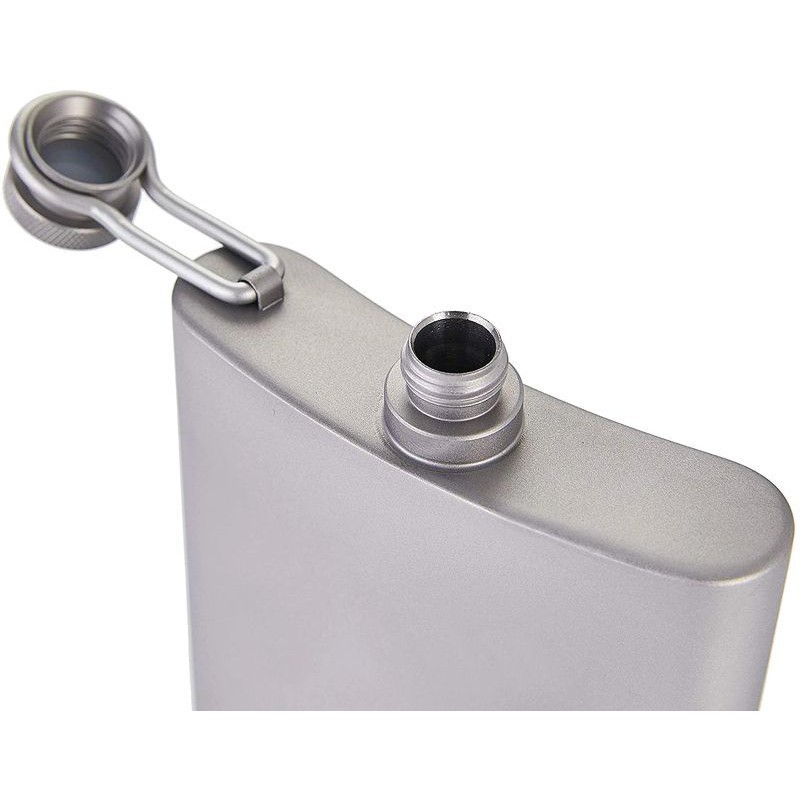 Bình đựng rượu Bacchus Titanium Hip Flask 200ML