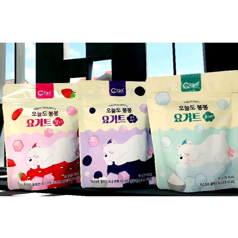 Sữa chua khô trái cây sấy lạnh Ildong Foodis 20g