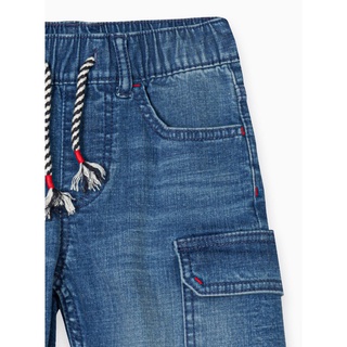 Quần short bé trai Pull-On Denim Cargo Bermuda M.D.K - cá tính, thời trang