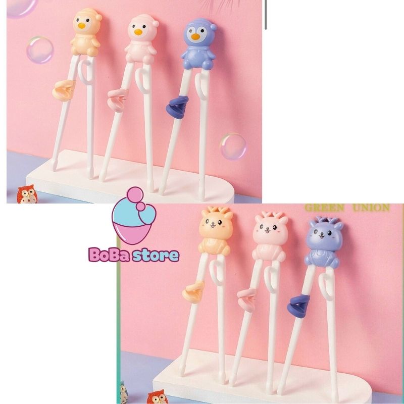Đũa ăn dặm cho bé hình thú siêu cưng  tại BoBa store