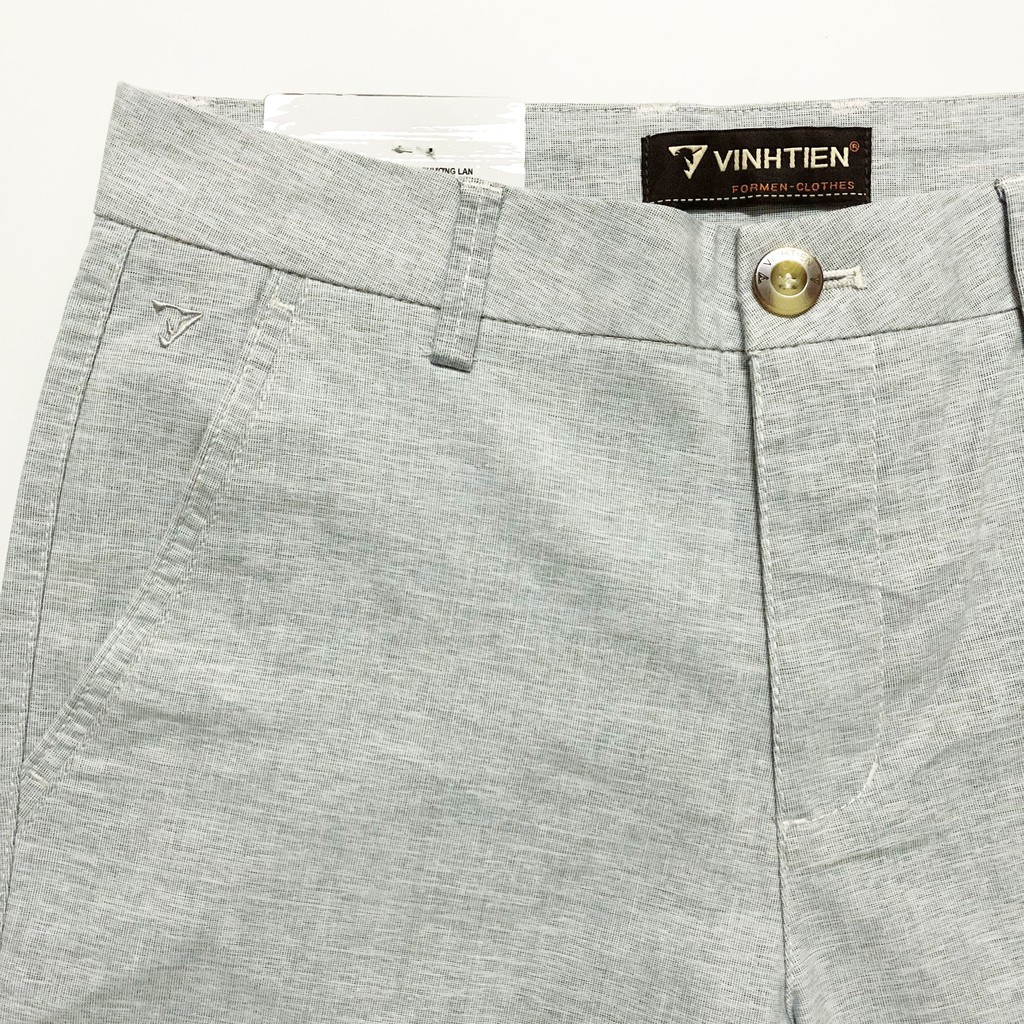 Quần Short Nam Vĩnh Tiến Dáng Tailor Fit 345 - B179