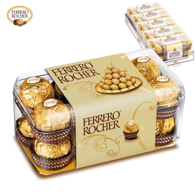 Socola Ferrero Rocher T16 Viên – 200g