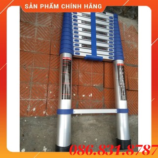 [Thanh lí xả kho] Thang Nhôm Rút 5M4 - BH 24 tháng. Thang Nhôm Rút Đơn. Thang Nhôm Cao Cấp