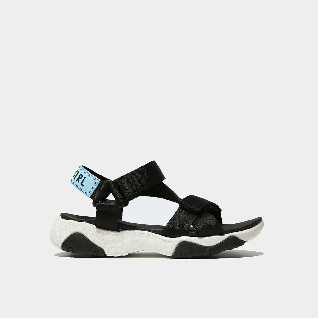 Giày Sandal Shondo Shat F6 Girly màu đen đế trắng Chính Hãng 100%