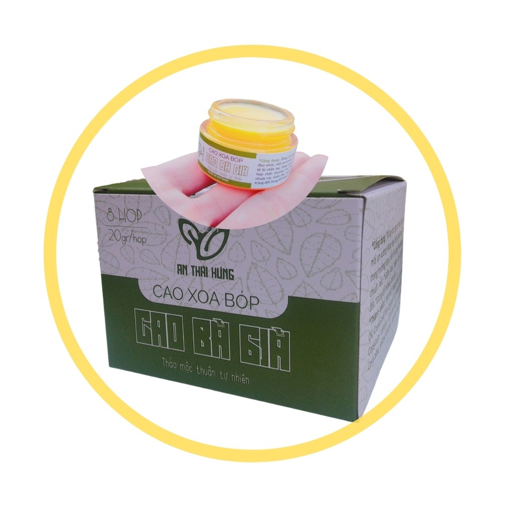 Cao Xoa Bóp CAO BÀ GIÀ - Giảm Nhức Mỏi Cơ Xương Khớp Tê Bì Chân Tay - Hộp 20gr /ad.tea