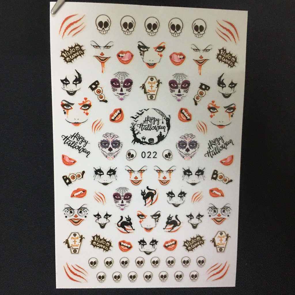 Sticker nail  sticker trang trí móng tay , nail