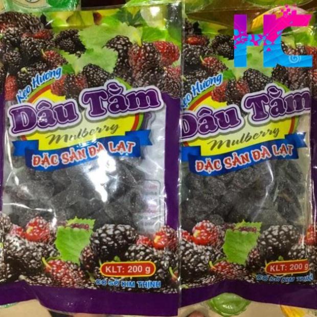KẸO DẺO HƯƠNG DÂU TÂY/ DÂU TẰM ĐẶC SẢN ĐÀ LẠT GÓI 200G