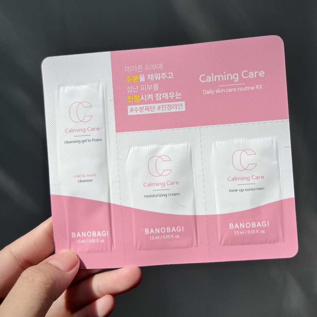 Sample cấp ẩm, phục hồi da Banobagi Milk Thistle/Calming Care