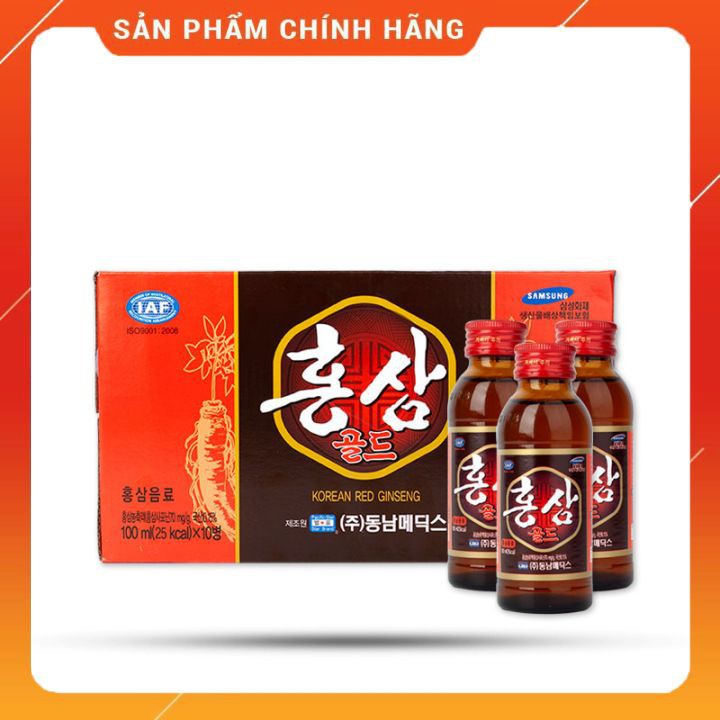 Nước Sâm đóng Chai Hàn Quốc  100ml