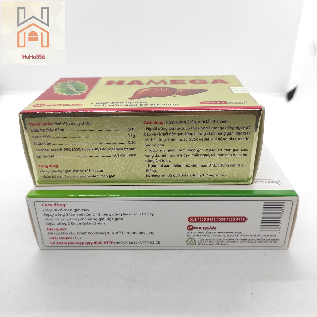 Hamega & Hamega Plus – Giúp Bảo Vệ Gan, Hạ Men Gan, Giải Độc Gan Và Tăng Cường Chức Năng Gan