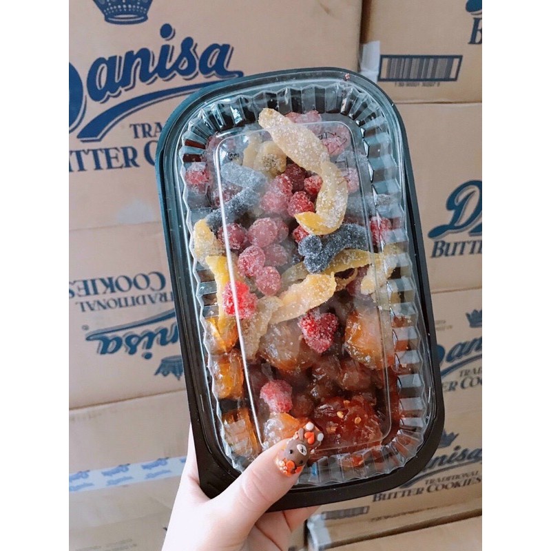 Xí muội mix 3 vị đỏ, xanh, vàng- thơm ngon