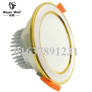 Đèn led downlight âm trần đổi 3 màu 7w