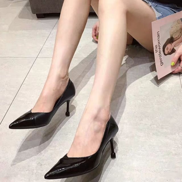 Cao gót 7cm da mềm hàng xịn đẹp