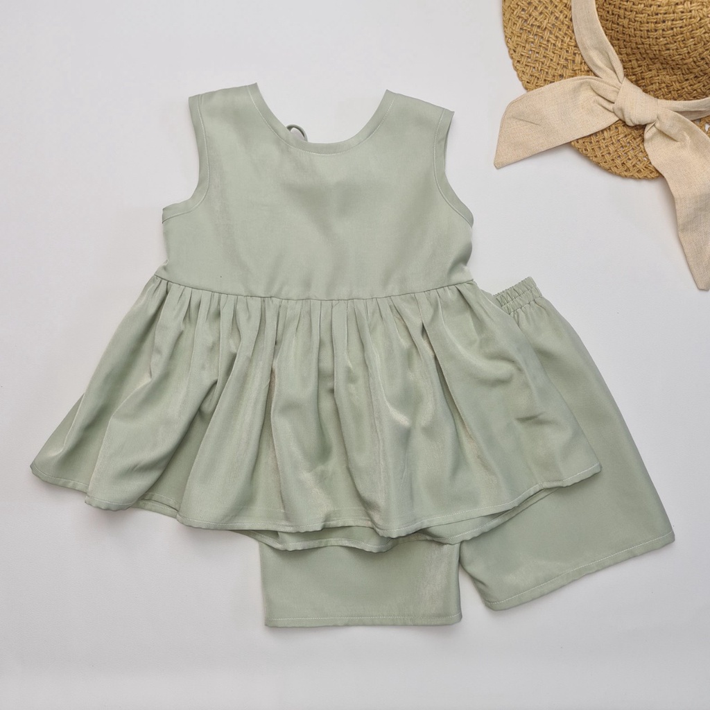 Bộ đồ cho bé gái phong cách Hàn Quốc siêu xinh