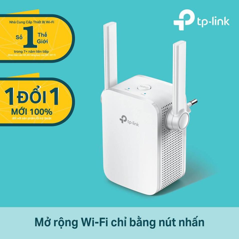 TP-Link N 300Mbps Bộ mở rộng sóng Wi-Fi -TL-WA855RE - Hàng Chính Hãng