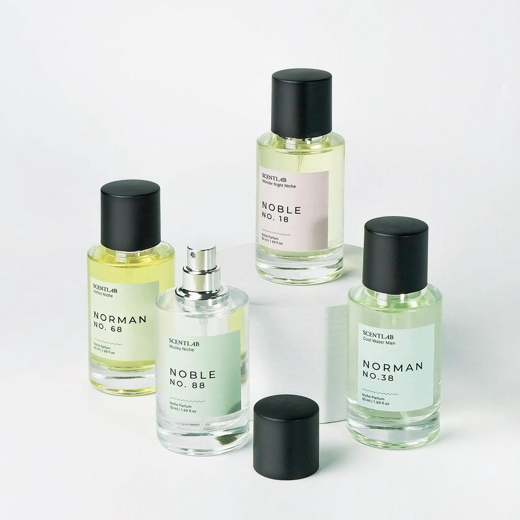 Nước Hoa SCENTLAB Norman Cool Water Man No.38 Tươi Mát Sảng Khoái Lưu Hương Trên 10h Fullsize 50ml