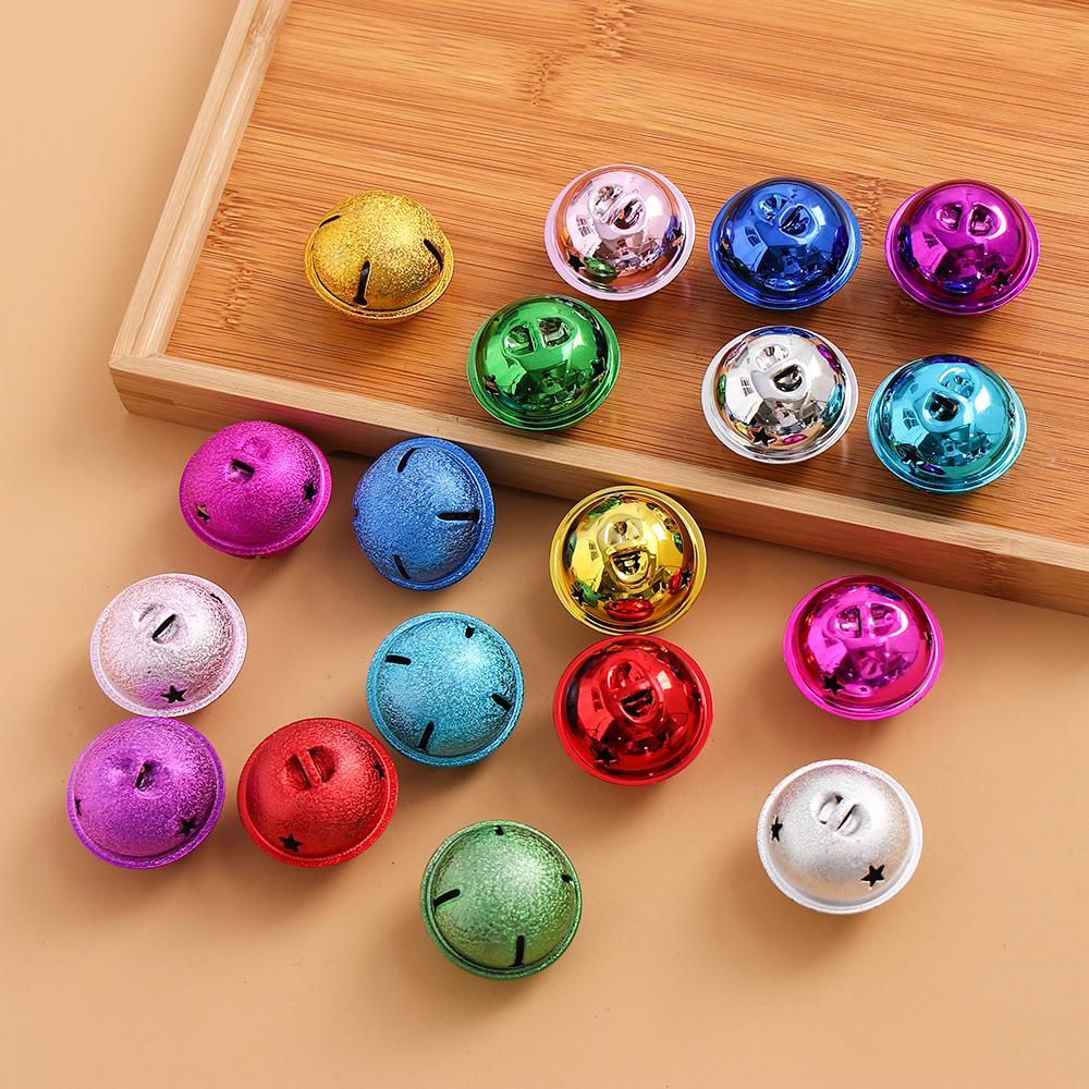 LEISURE Bộ 10 Chuông Sắt Trang Trí Cây Thông Noel 40mm