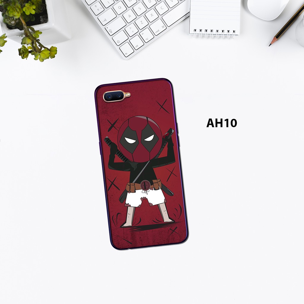 ỐP LƯNG OPPO A3S- OPPO A1K- REALME C1 -REALME C2 HÌNH NGƯỜI NHỆN , NGƯỜI SẮT, CAPTAIN AMERICA 2.0