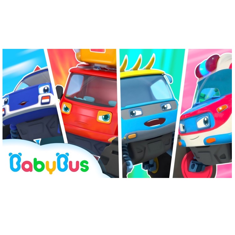 Đồ chơi loạt xe buýt/ xe quái vật dành cho trẻ em