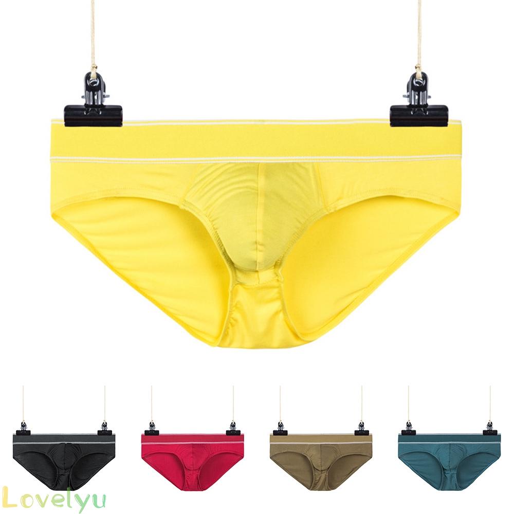 &lt;READY STOCK&gt;Men Underwear Comfortable M-2XL Modal Panties Sexy Size M~2XL Soft Thongs100% brand new！
