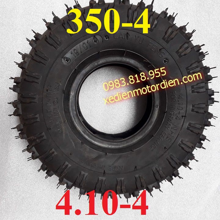 Lốp săm vỏ ruột 3.50/4.10-4