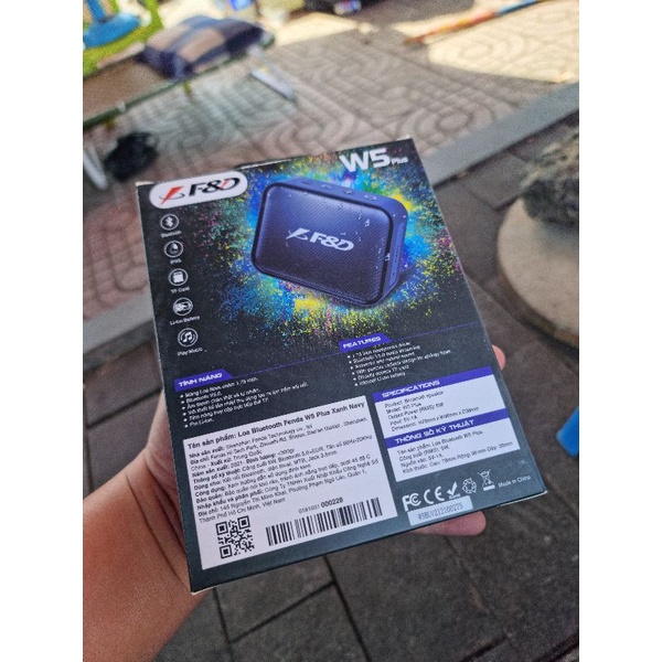 Loa Bluetooth Fenda W5 Plus Chính Hãng -Fulbox Bh12thang