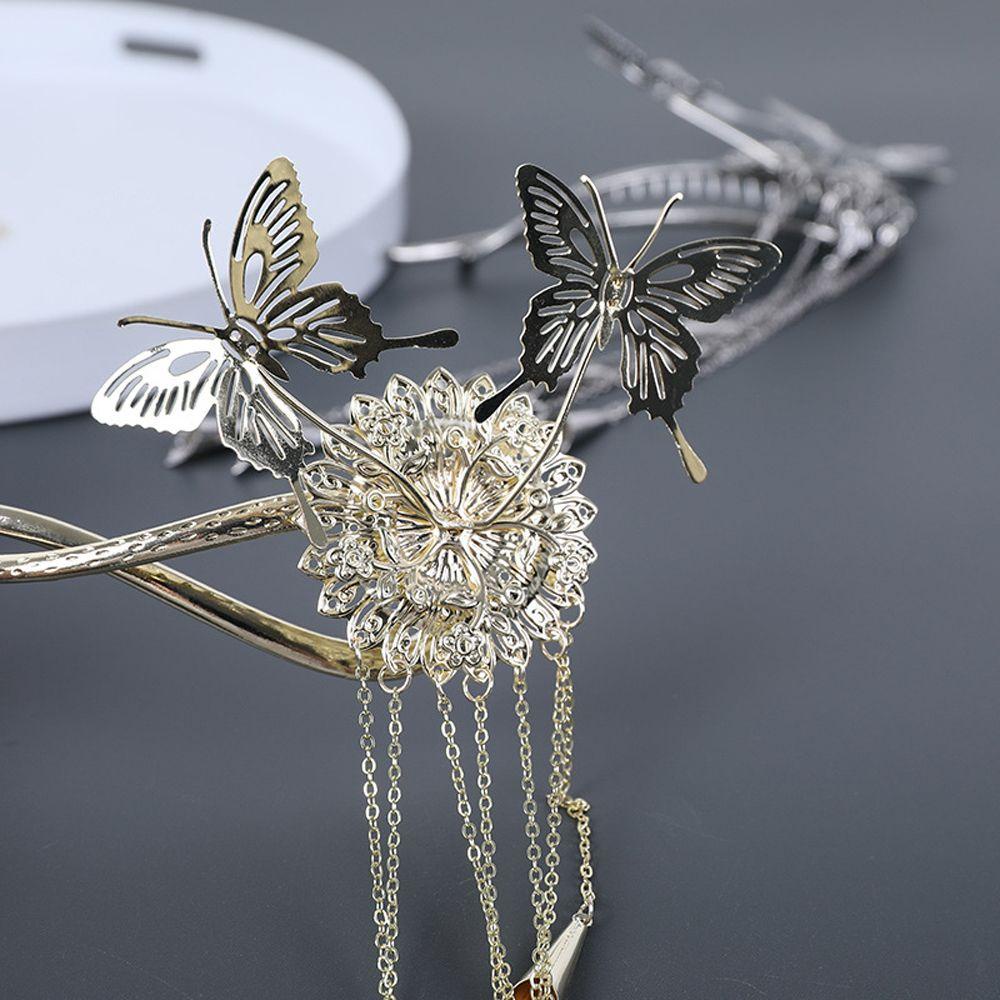 Kẹp Tóc Hình Bướm / Ếch Phong Cách Vintage Dành Cho Nữ