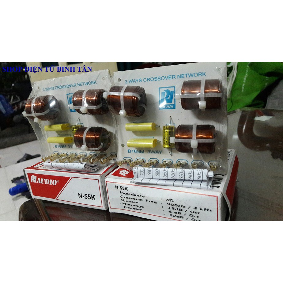 Phân tần loa cao cấp 1 bass 2 Treble