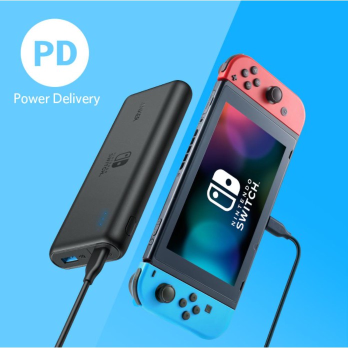 Pin sạc dự phòng ANKER A1275S PowerCore PD 20100mAh Nintendo Switch Edition