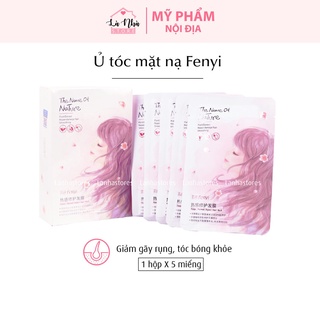 Mặt nạ ủ tóc FENYI bóng mượt giảm gãy rụng - đã bao gồm khăn ủ trong mỗi gói
