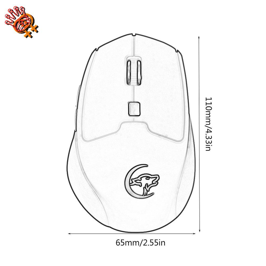 Chuột Không Dây 2.4g Kết Nối Usb | BigBuy360 - bigbuy360.vn