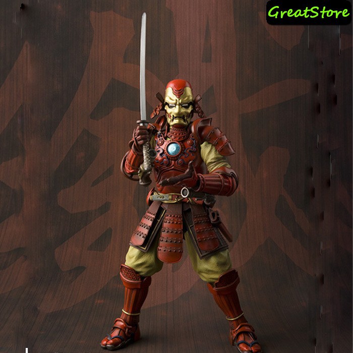 ( CHẤT, HÀNG CÓ SẴN ) MÔ HÌNH NHÂN VẬT SAMURAI IRON MAN FIGMA CỬ ĐỘNG ĐƯỢC