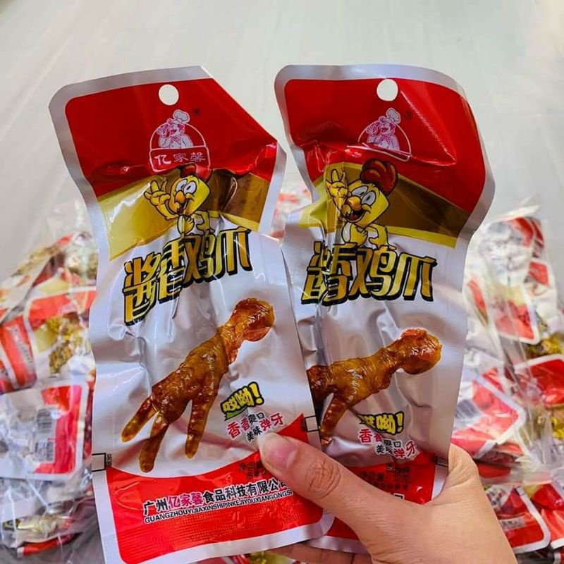 [SHIP HOẢ TỐC 2H] BỊCH 30 CÁI CHÂN GÀ CAY TỨ XUYÊN 32g