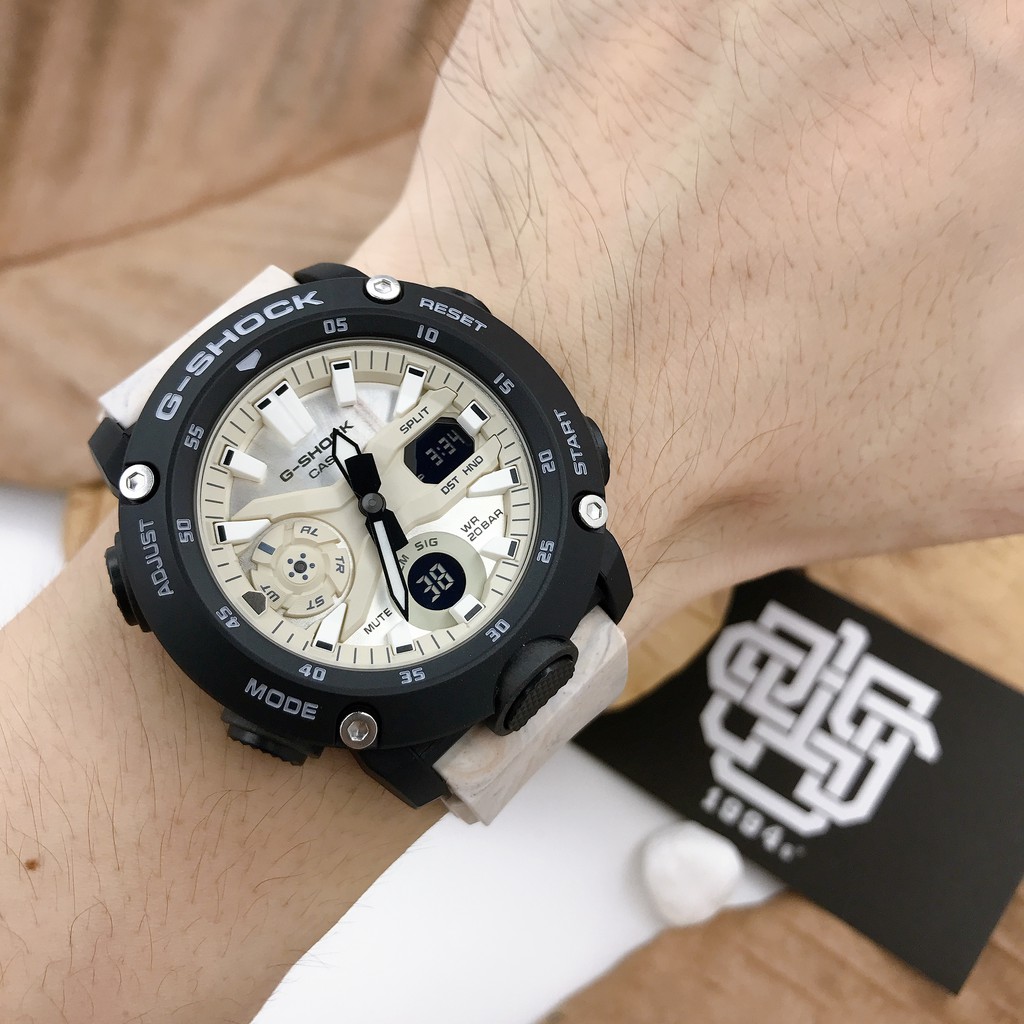 Đồng hồ nam Casio G-SHOCK GA-2000 / GA-2000WM-1A chống va đập chính hãng