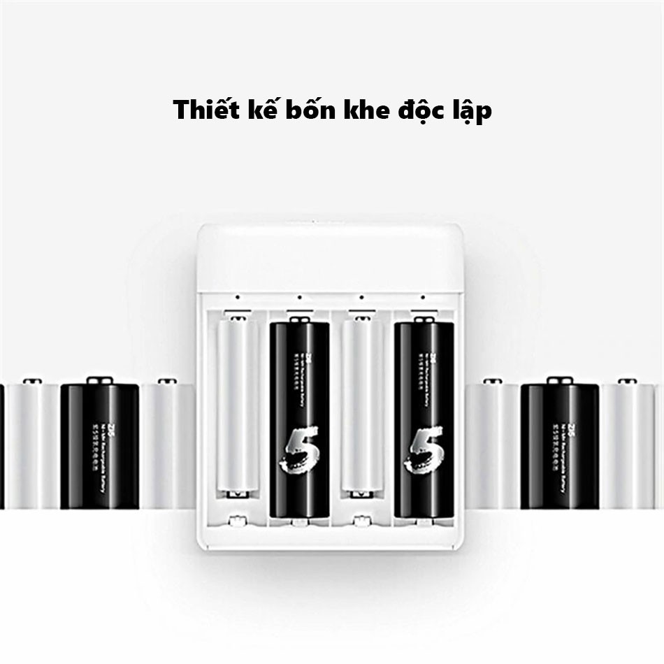 [Mã 2404EL10K giảm 10K đơn 20K] Dock sạc cho pin tiểu sạc được AA, AAA Xiaomi Zmi - Shop Điện Máy Center