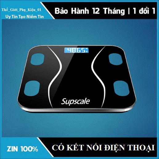 (Miễn Phí Vận Chuyển) Cân Điện Tử Sức Khỏe đo mỡ thừa và theo dõi tình trạng sức khỏe gia đình bảo hành 12 tháng