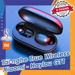 Tai nghe Bluetooth True Wireless - Haylou GT1 chống nước chuẩn IPX5, pin 12 giờ, nút cảm ứng, đàm thoại, chuyển bài nhạc