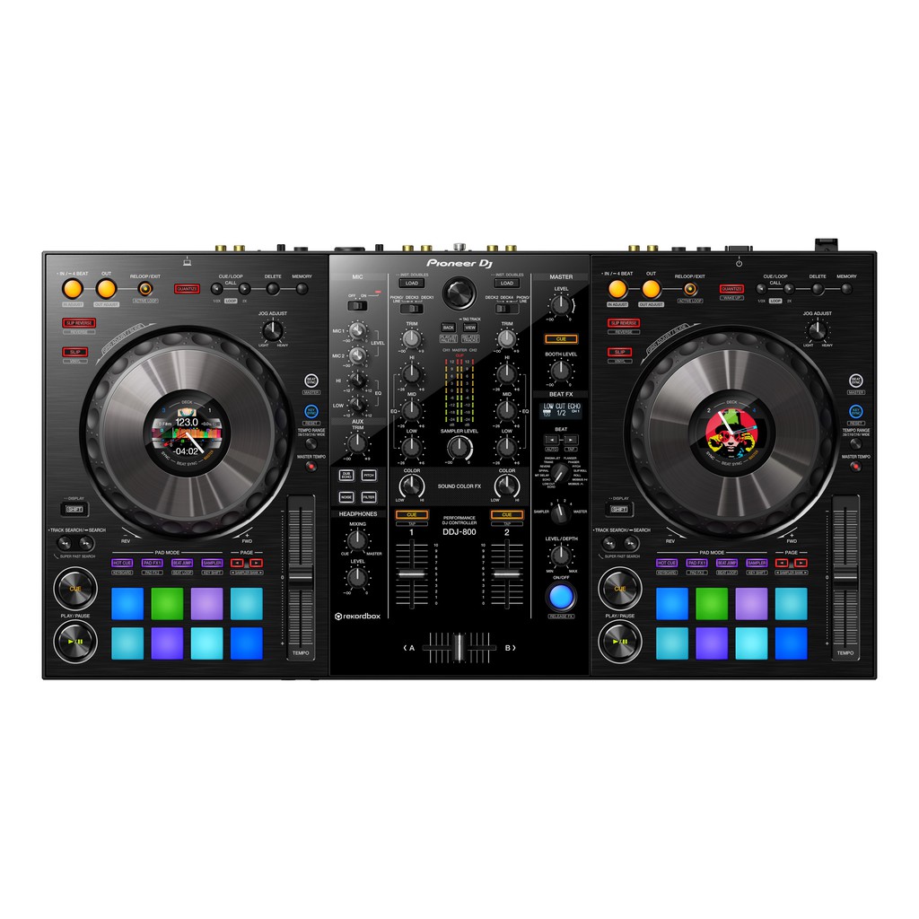 Máy DJ Controller DDJ-800  - Hàng Chính Hãng