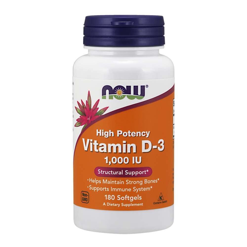 Now Vitamin D3 1000Iu 180v Mỹ