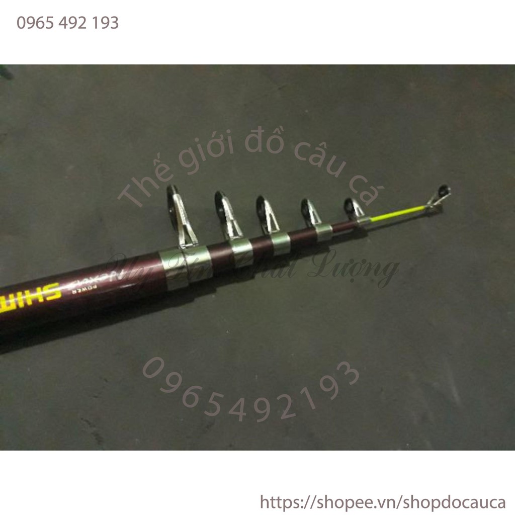Cần câu lục rút shimano tặng kèm cây chống cần ( rẻ vô địch )
